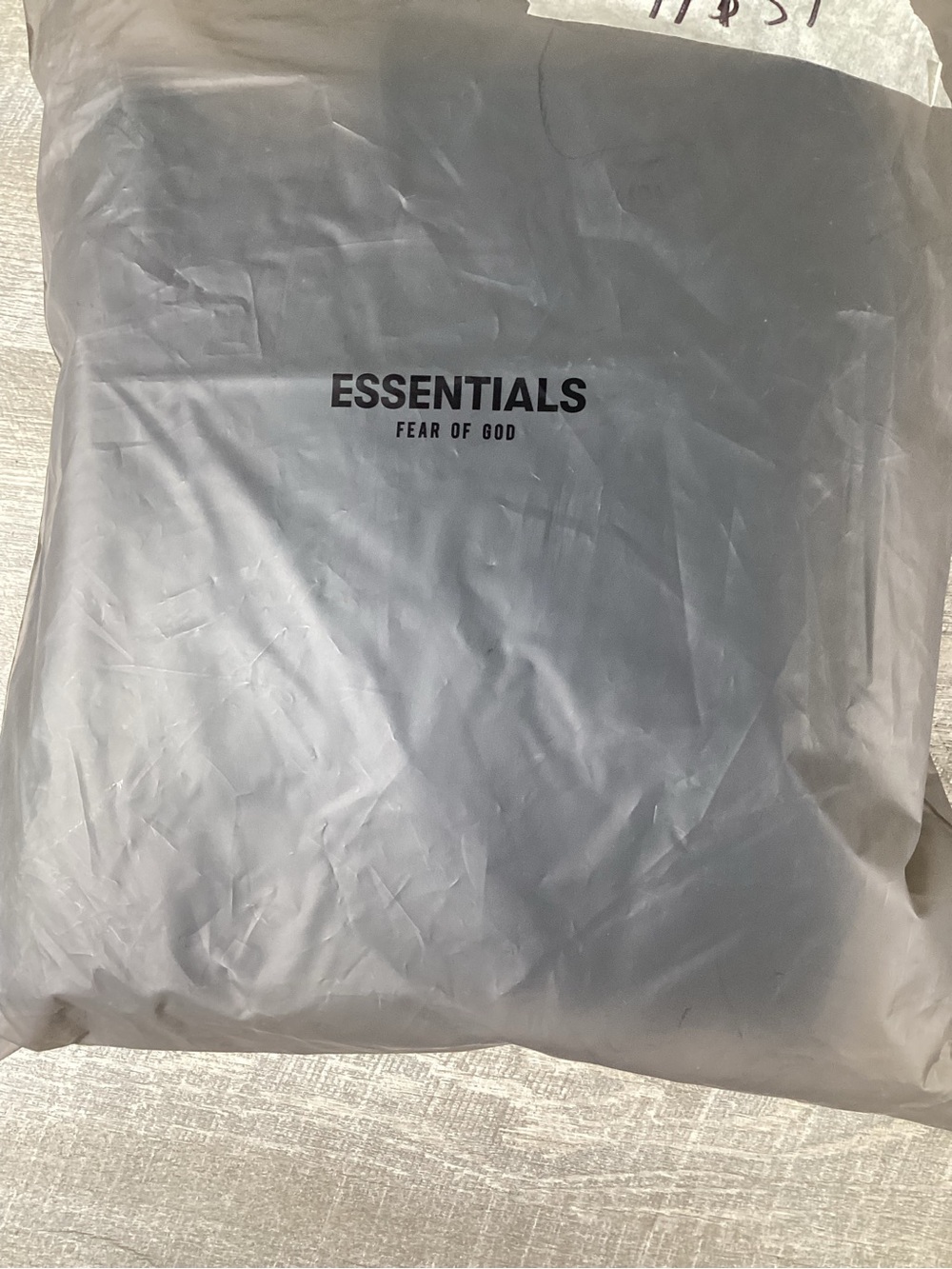 Fear Of God Essentials Hoodie Stretch Limo Black XXS Pullover NWT - Picture 11 of 11